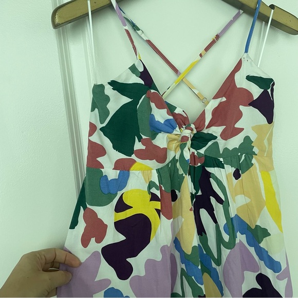 ARTLOVE Paris Katy Floral Abstract Maxi Dress \\ S - Picture 3 of 10